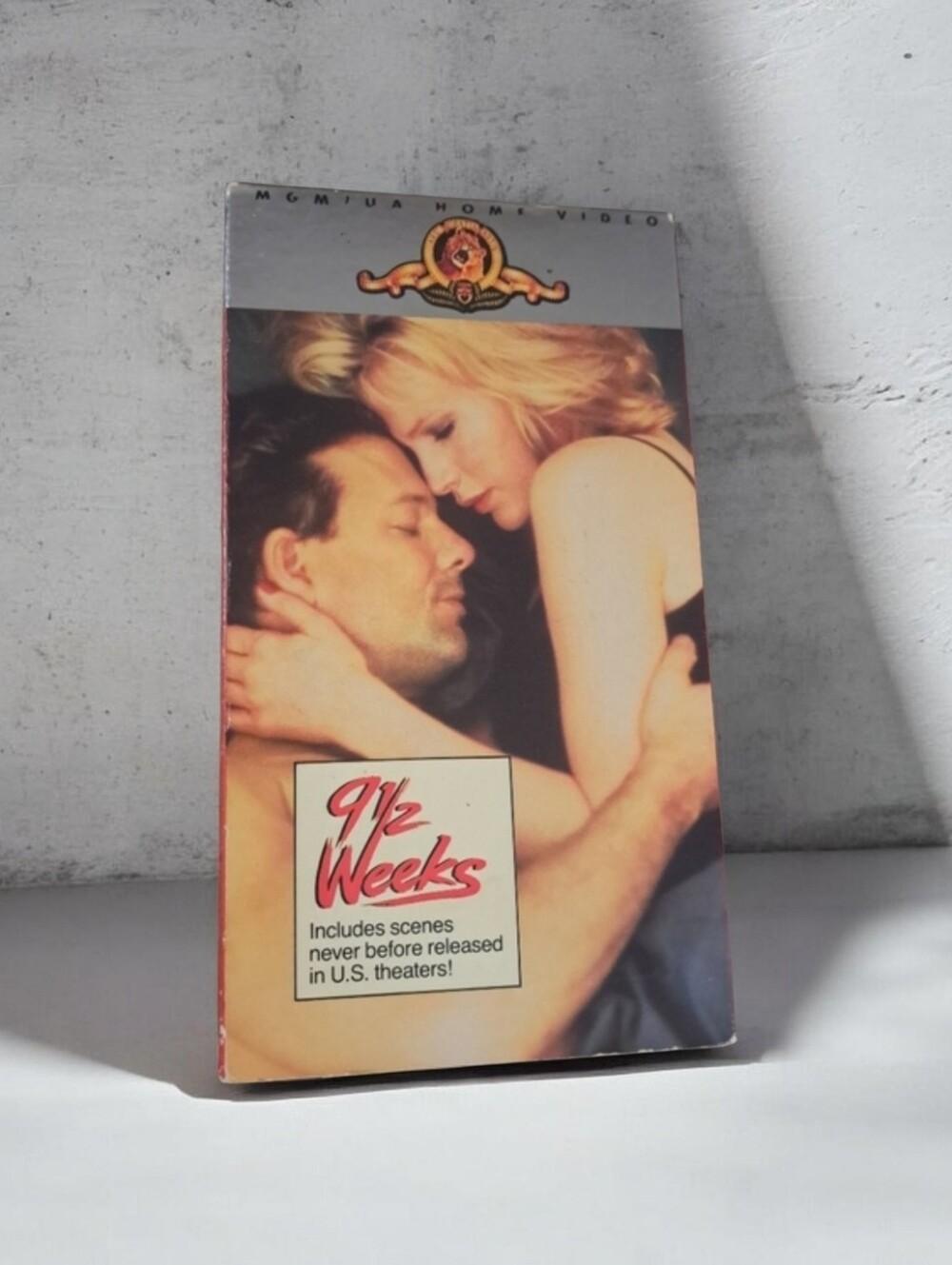 Movie 9½ Weeks VHS Tape Classic Vintage